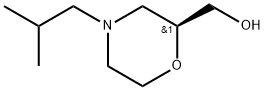 (S)-(4-isobutylmorpholin-2-yl)methanol Structure