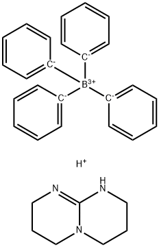 1,3,4,6,7,8-hexahydro-2H-pyrimido[1,2-a]pyrimidine tetraphenylborate Structure