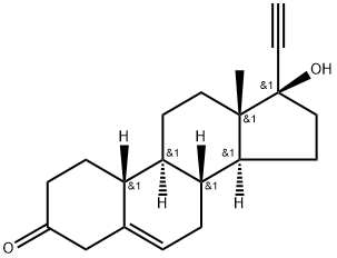 Δ-5(6)-노레틴드론 구조식 이미지