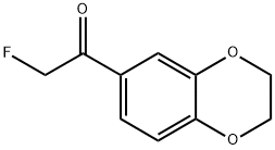 1-(2,3-dihydrobenzo[b][1,4]dioxin-6-yl)-2-fluoroethanone 구조식 이미지