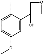 3-(5-methoxy-2-methylphenyl)oxetan-3-ol Structure