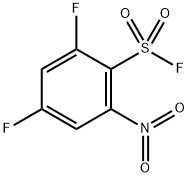 Benzenesulfonyl fluoride, 2,4-difluoro-6-nitro- Structure