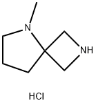 2,5-Diazaspiro[3.4]octane, 5-methyl-, hydrochloride (1:1) Structure