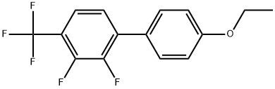 4'-Ethoxy-2,3-difluoro-4-(trifluoromethyl)-1,1'-biphenyl Structure