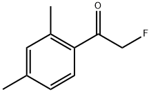 1-(2,4-dimethylphenyl)-2-fluoroethanone Structure