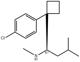 R-(+)-Mono-desmethylsibutramine Structure