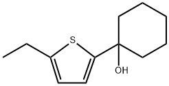 1-(5-ethylthiophen-2-yl)cyclohexanol Structure