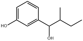 3-Hydroxy-α-(1-methylpropyl)benzenemethanol Structure