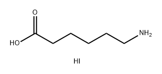 Hexanoic acid, 6-amino-, hydriodide (1:1) Structure