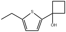 1-(5-ethylthiophen-2-yl)cyclobutanol Structure