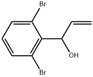 2,6-Dibromo-α-ethenylbenzenemethanol Structure