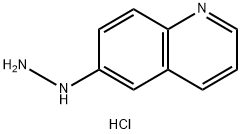 6-Hydrazinylquinolin-1-ium chloride 구조식 이미지