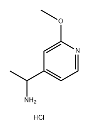 1-(2-Methoxypyridin-4-yl)ethanamine hydrochloride Structure