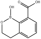 1H-2,1-Benzoxaborin-8-carboxylic acid, 3,4-dihydro-1-hydroxy- Structure