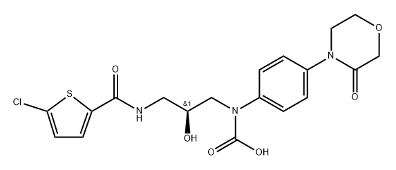 Rivaroxaban Impurity 72 Structure