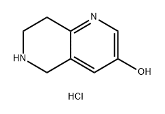 5,6,7,8-Tetrahydro-1,6phthyridin-3-ol dihydrochloride Structure