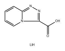 Lithium [1,2,4]triazolo[4,3-a]pyridine-3-carboxylate Structure