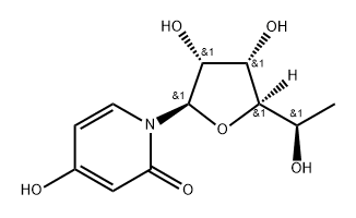 5'(R)-C-Methyl-3-deazauridine 구조식 이미지