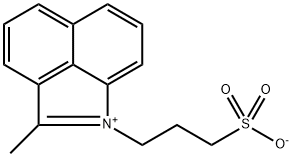 3-(2-methylbenzo[cd]indol-1-ium-1-yl)propane-1-sulfonate Structure