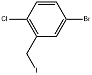 4-Bromo-1-chloro-2-(iodomethyl)benzene Structure