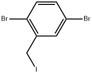 1,4-Dibromo-2-(iodomethyl)benzene Structure