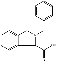 2-Benzyl-2,3-dihydro-1H-isoindole-1-carboxylic acid Structure