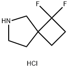 1,1-Difluoro-6-azaspiro[3.4]octane hydrochloride Structure