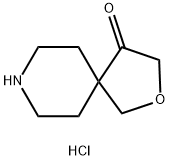 2-Oxa-8-azaspiro[4.5]decan-4-one, hydrochloride (1:1) Structure