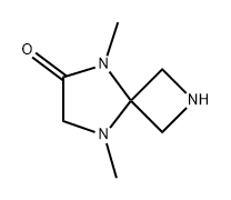 5,8-dimethyl-2,5,8-triazaspiro[3.4]octan-7-one Structure