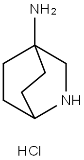 2-azabicyclo[2.2.2]octan-4-amine hydrochloride Structure