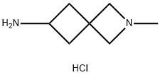 2-methyl-2-azaspiro[3.3]heptan-6-amine dihydrochloride 구조식 이미지