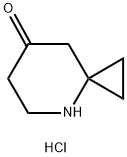 4-Azaspiro[2.5]octan-7-one, hydrochloride (1:1) Structure