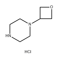 Piperazine, 1-(3-oxetanyl)-, hydrochloride (1:1) 구조식 이미지