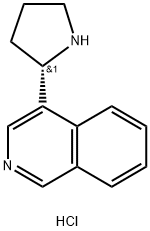 (S)-4-(pyrrolidin-2-yl)isoquinoline dihydrochloride Structure