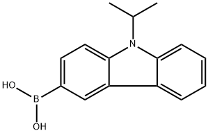 (9-isopropyl-9H-carbazol-3-yl)boronic acid Structure