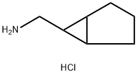 Bicyclo[3.1.0]hexane-6-methanamine, hydrochloride (1:1) Structure