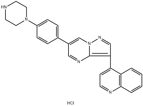 LDN193189 Tetrahydrochloride Structure