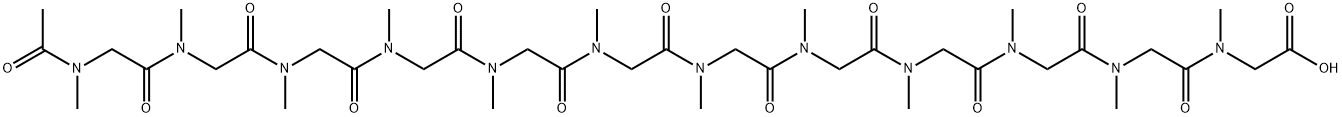 Ac-pSar12-OH Structure