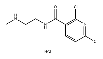 2,6-Dichloro-N-(2-(methylamino)ethyl)nicotinamide hydrochloride Structure