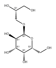 α-D-Galactopyranoside, (2R)-2,3-dihydroxypropyl Structure