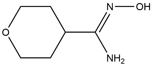 (Z)-N''-Hydroxyox-4-carboximidamide Structure