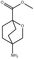 4-Amino-2-oxa-bicyclo[2.2.2]octane-1-carboxylic acid methyl ester Structure