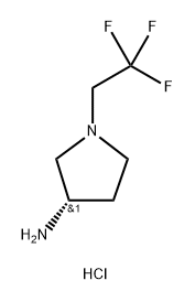 (3R)-1-(2,2,2-trifluoroethyl)pyrrolidin-3-amine
dihydrochloride Structure