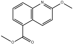 methyl 2-methoxyquinoline-5-carboxylate Structure