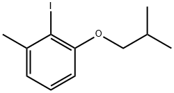 2-iodo-1-isobutoxy-3-methylbenzene Structure