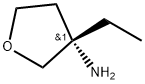 (S)-3-ethyltetrahydrofuran-3-amine 구조식 이미지