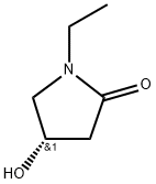 (4S)-1-ethyl-4-hydroxypyrrolidin-2-one 구조식 이미지