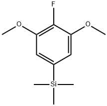 2-Fluoro-1,3-dimethoxy-5-(trimethylsilyl)benzene Structure