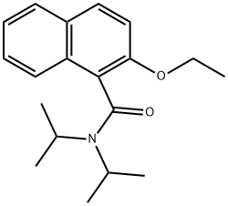 2-Ethoxy-N,N-bis(1-methylethyl)-1-naphthalenecarboxamide Structure