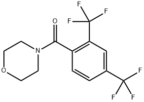 (2,4-bis(trifluoromethyl)phenyl)(morpholino)methanone Structure